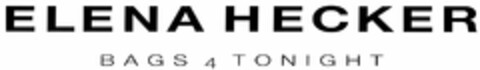 ELENA HECKER BAGS 4 TONIGHT Logo (DPMA, 01/02/2006)