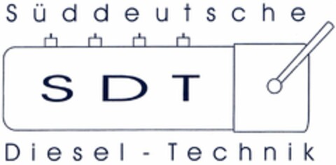 SDT Süddeutsche Diesel-Technik Logo (DPMA, 21.07.2006)