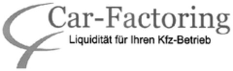 Car-Factoring Logo (DPMA, 02/28/2007)