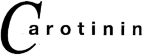 Carotinin Logo (DPMA, 01.08.1997)