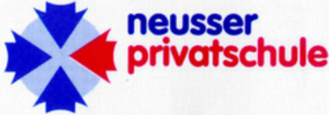 neusser privatschule Logo (DPMA, 23.02.1998)