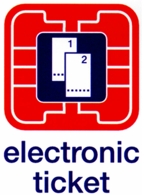 electronic ticket Logo (DPMA, 26.03.1999)