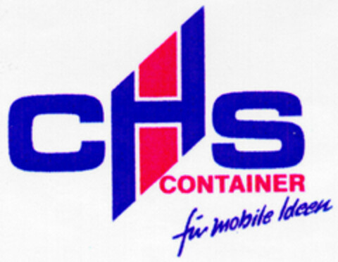 CHS CONTAINER für mobile Ideen Logo (DPMA, 06.05.1999)