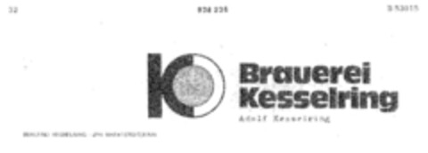 Brauerei Kesselring Logo (DPMA, 08/12/1974)