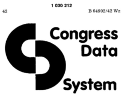 Congress Data System Logo (DPMA, 30.01.1980)