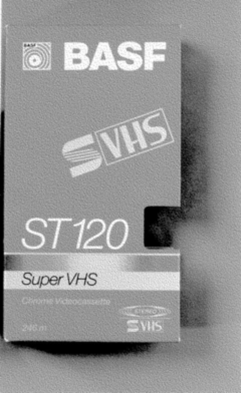 BASF S VHS ST120 Super VHS Logo (DPMA, 01.03.1988)