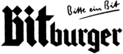 Bitburger Bitte ein Bit Logo (DPMA, 23.07.1993)