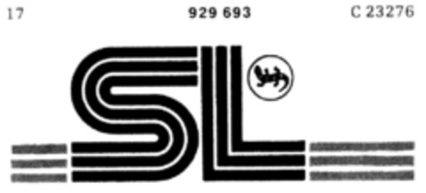 SL Logo (DPMA, 18.05.1973)