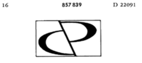 CP Logo (DPMA, 04/04/1968)