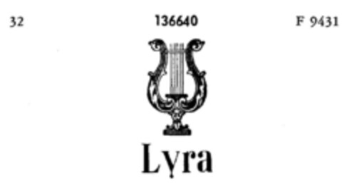 Lyra Logo (DPMA, 17.02.1910)