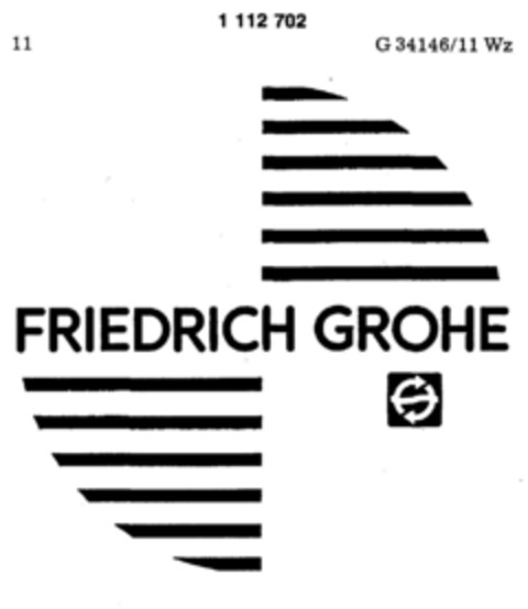 FRIEDRICH GROHE Logo (DPMA, 21.03.1987)