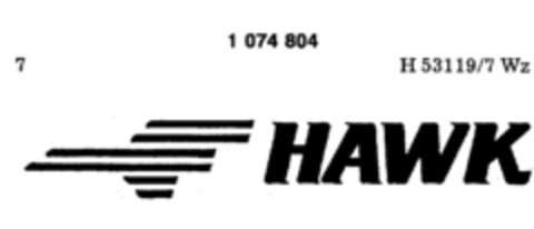 HAWK Logo (DPMA, 03.09.1984)