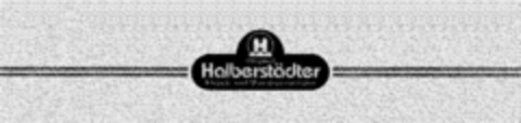 HALBERSTAEDTER Logo (DPMA, 11/02/1990)