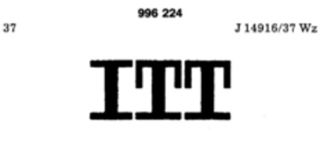 ITT Logo (DPMA, 02.04.1979)