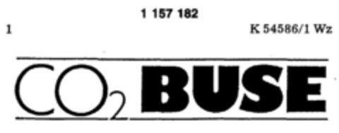 CO2 BUSE Logo (DPMA, 19.06.1989)