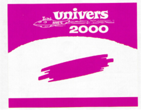 UNIVERS 2000 Logo (DPMA, 17.01.1970)