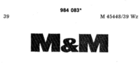 M&M Logo (DPMA, 02.04.1979)