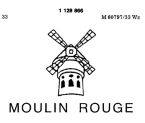 MOULIN ROUGE Logo (DPMA, 03.06.1987)