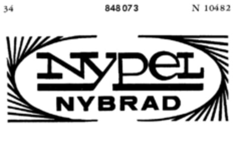 NypeL NYBRAD Logo (DPMA, 14.06.1967)
