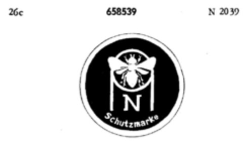 N Schutzmarke Logo (DPMA, 09.10.1952)