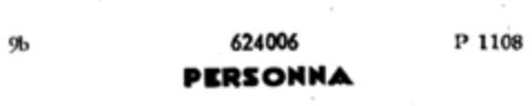 PERSONNA Logo (DPMA, 10.10.1950)