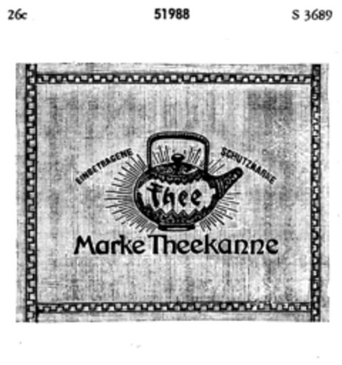 Marke Theekanne Logo (DPMA, 26.07.1901)