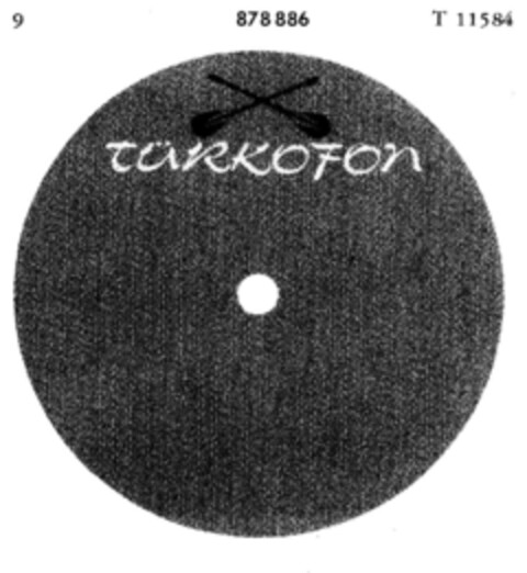 TüRKOFON Logo (DPMA, 17.11.1966)