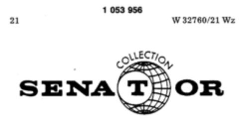 SENATOR COLLECTION Logo (DPMA, 28.10.1982)