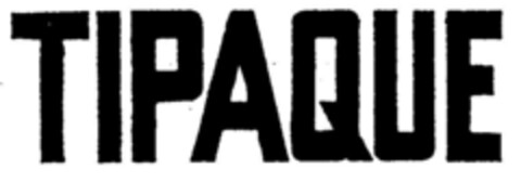 TIPAQUE Logo (DPMA, 06.05.1985)