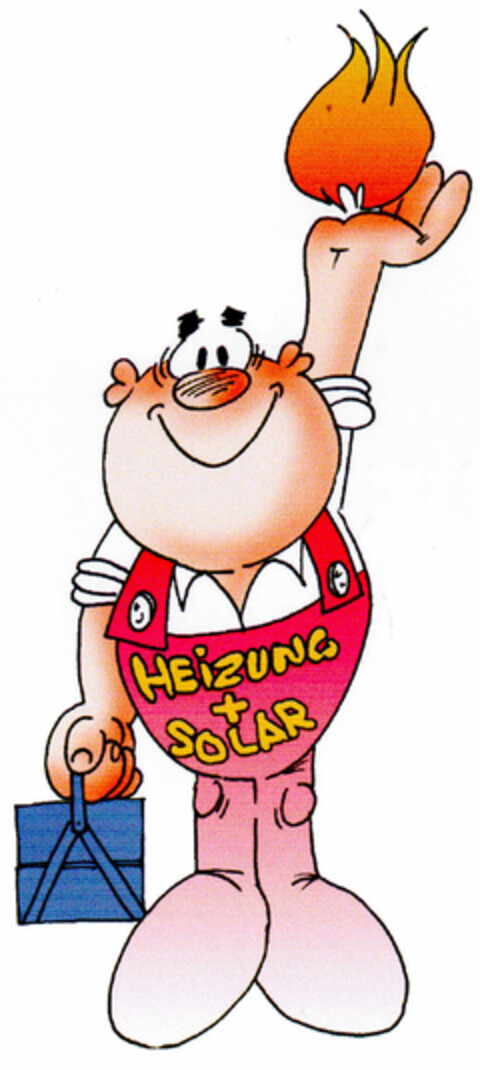 HEIZUNG + SOLAR Logo (DPMA, 16.11.2000)