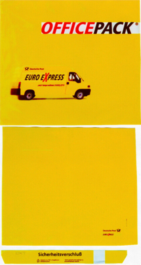 OFFICEPACK EURO EXPRESS Logo (DPMA, 25.04.2001)