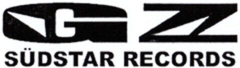 GZ SÜDSTAR RECORDS Logo (DPMA, 10.02.2009)