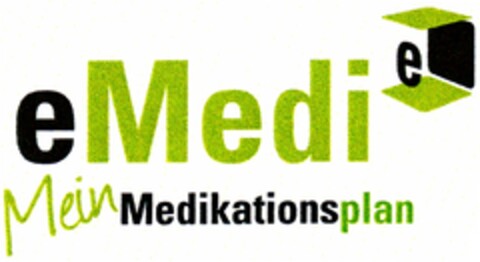 eMedi Mein Medikationsplan Logo (DPMA, 15.09.2012)