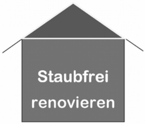 Staubfrei renovieren Logo (DPMA, 04/03/2013)