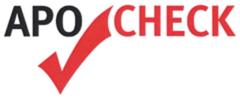 APO CHECK Logo (DPMA, 31.01.2013)