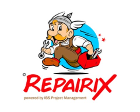 REPAIRIX powered by IBS Project Management Logo (DPMA, 01/10/2017)