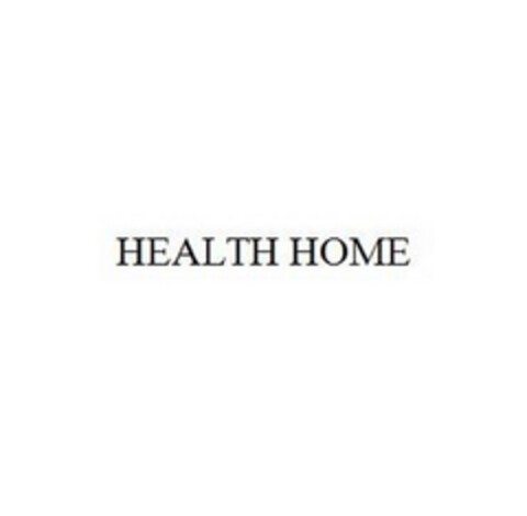 HEALTH HOME Logo (DPMA, 02/07/2017)