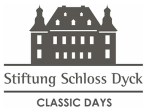 Stiftung Schloss Dyck CLASSIC DAYS Logo (DPMA, 17.12.2019)