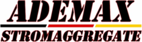 ADEMAX STROMAGGREGATE Logo (DPMA, 12.04.2021)