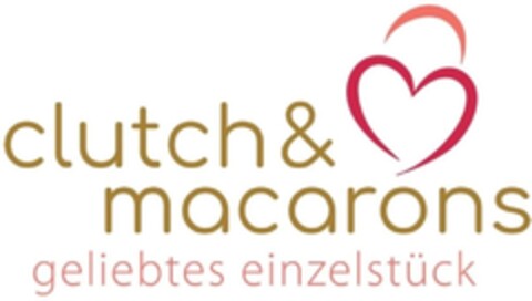 clutch & macarons geliebtes einzelstück Logo (DPMA, 04/08/2022)