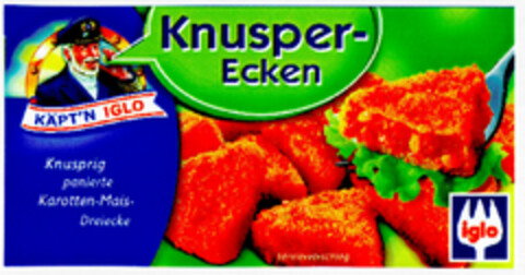 Knusper-Ecken KÄPT'N IGLO Logo (DPMA, 06.06.2002)