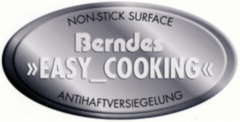 Berndes EASY COOKING Logo (DPMA, 26.05.2003)