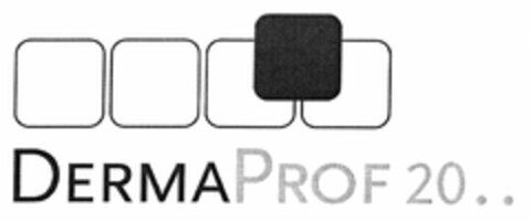 DERMAPROF 20.. Logo (DPMA, 25.11.2003)