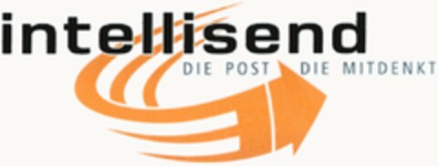 intellisend DIE POST DIE MITDENKT Logo (DPMA, 21.10.2004)