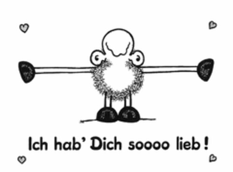 Ich hab' Dich soooo lieb! Logo (DPMA, 16.11.2005)