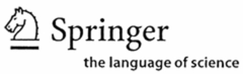 Springer the language of science Logo (DPMA, 29.06.2006)