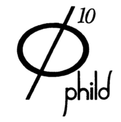 phild ø 10 Logo (DPMA, 17.05.1996)