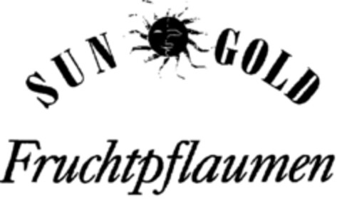 SUN GOLD Fruchtpflaumen Logo (DPMA, 09/19/1996)
