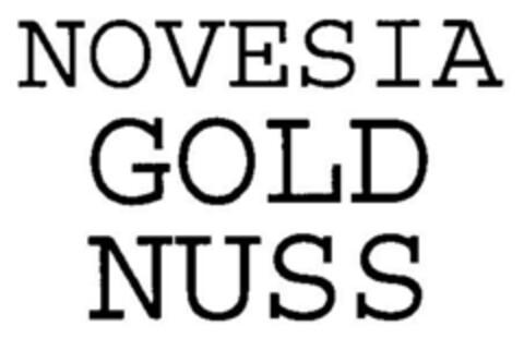 NOVESIA GOLD NUSS Logo (DPMA, 06/29/1998)