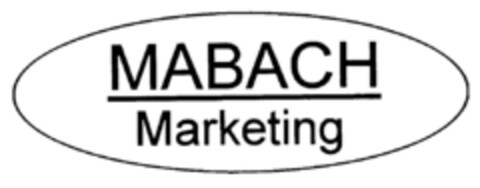 MABACH Marketing Logo (DPMA, 18.10.1999)